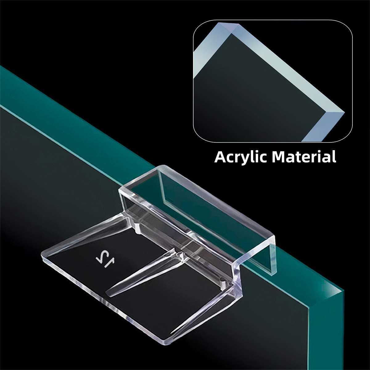 10Pcs Transparent Acrylic Fish - Aquarium Marine Filter reseña y precio