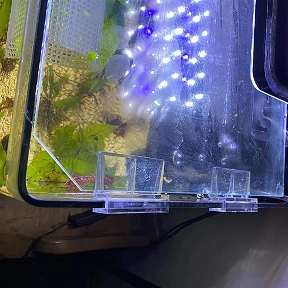 10Pcs Transparent Acrylic Fish - Aquarium Marine Filter reseña y precio