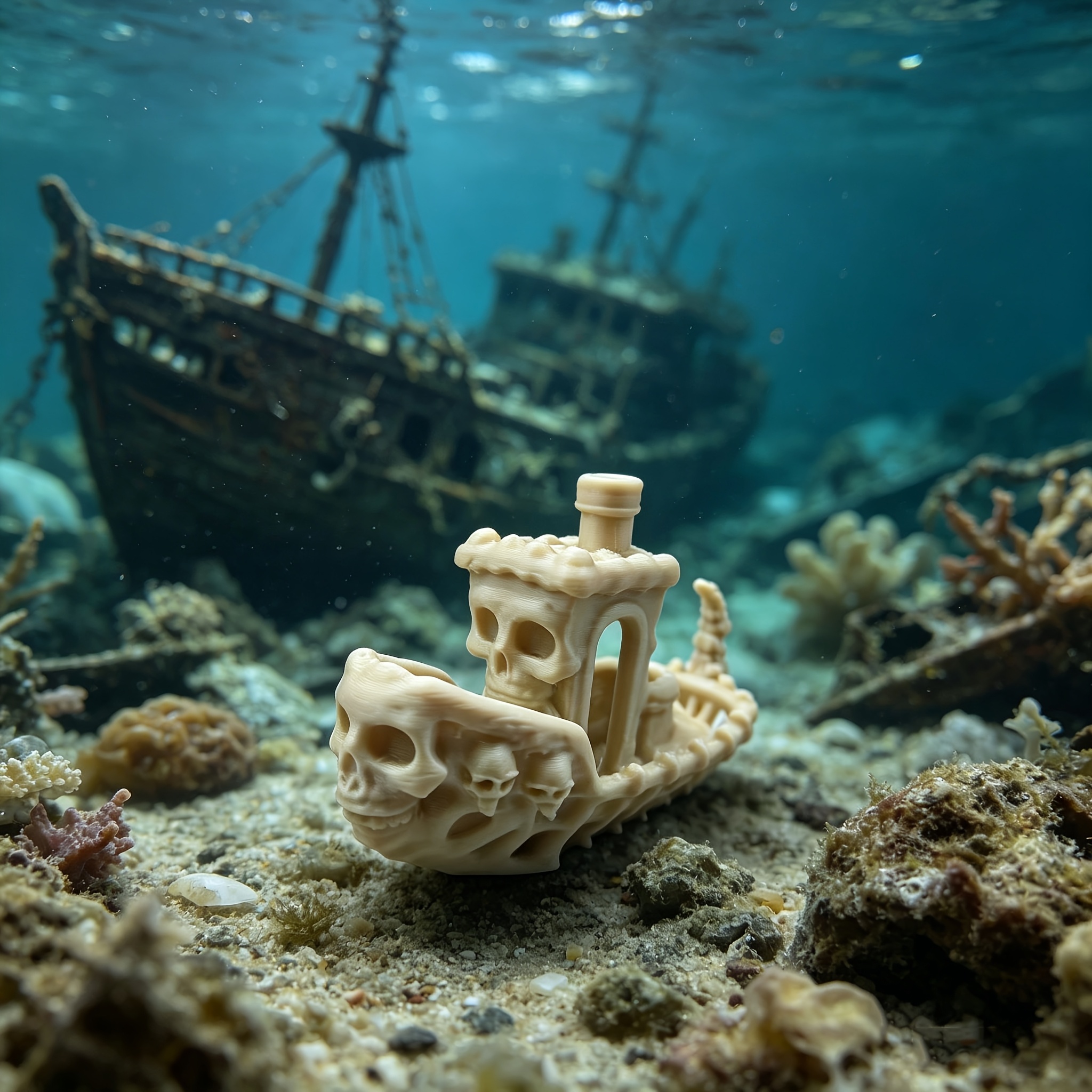 Mysterious Skull Pirate Ship M - Aquarium Marina reseña y precio