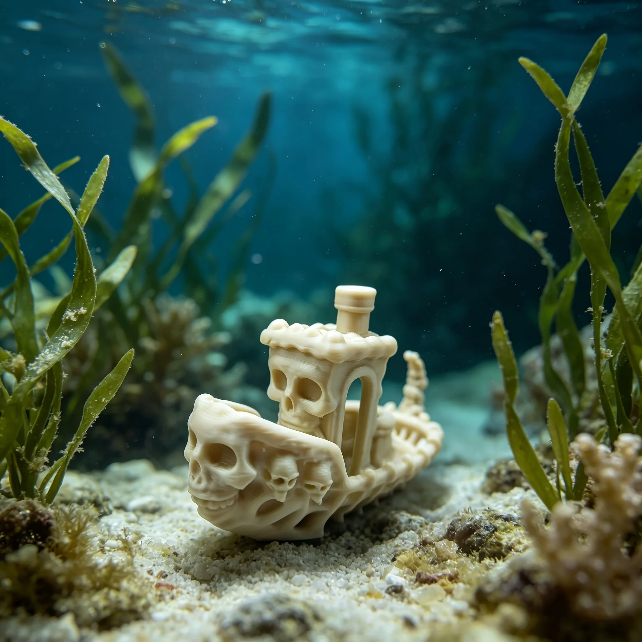 Mysterious Skull Pirate Ship M - Aquarium Marina reseña y precio