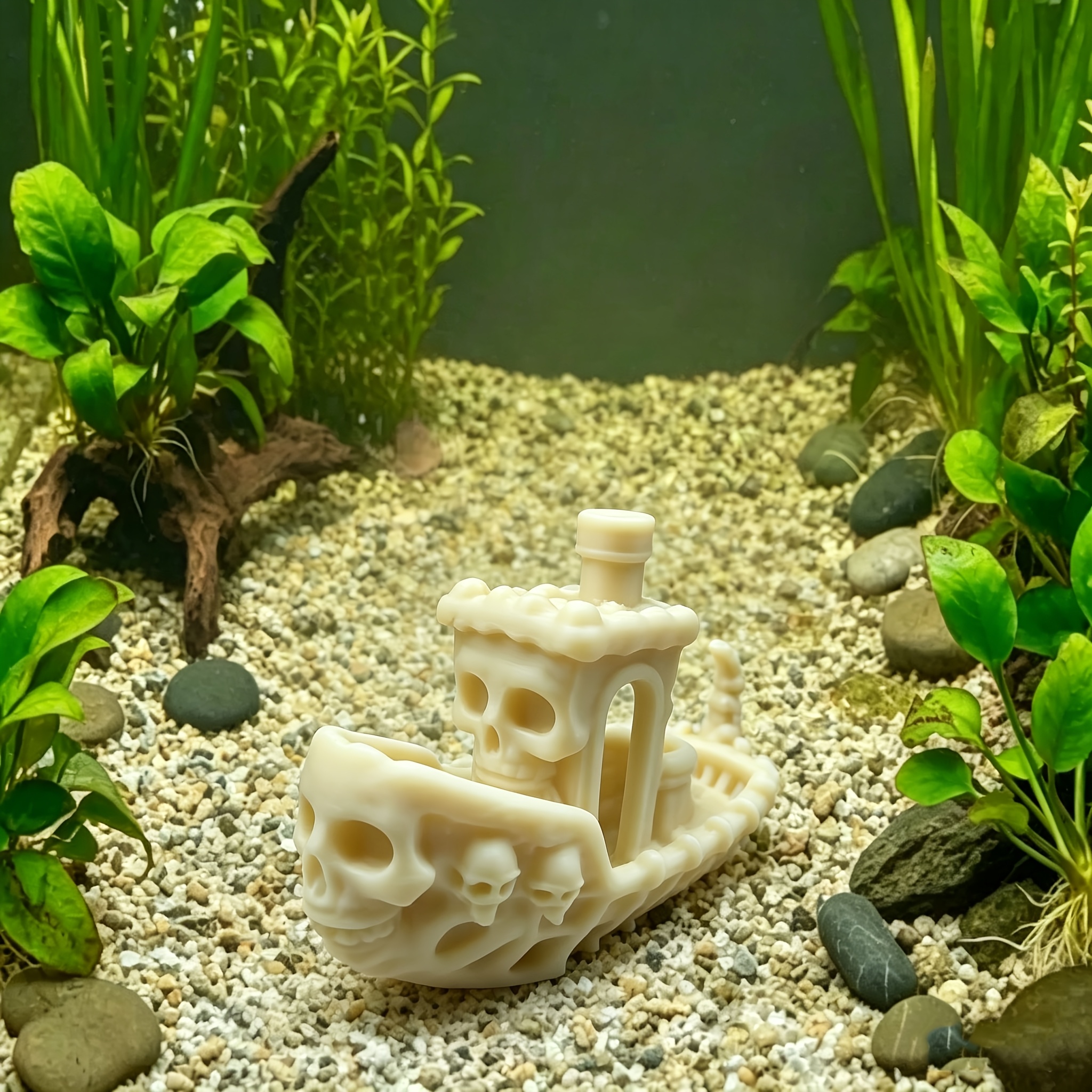 Mysterious Skull Pirate Ship M - Aquarium Marina reseña y precio