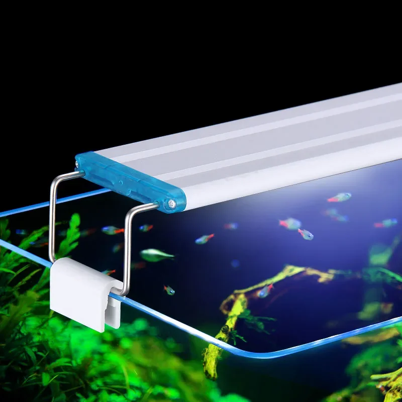18-75CM Super Slim LEDs Aquari - Marine Aquarium Lamp reseña y precio