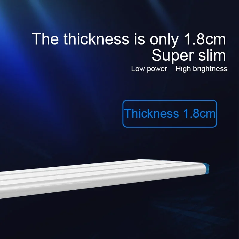 18-75CM Super Slim LEDs Aquari - Marine Aquarium Lamp reseña y precio
