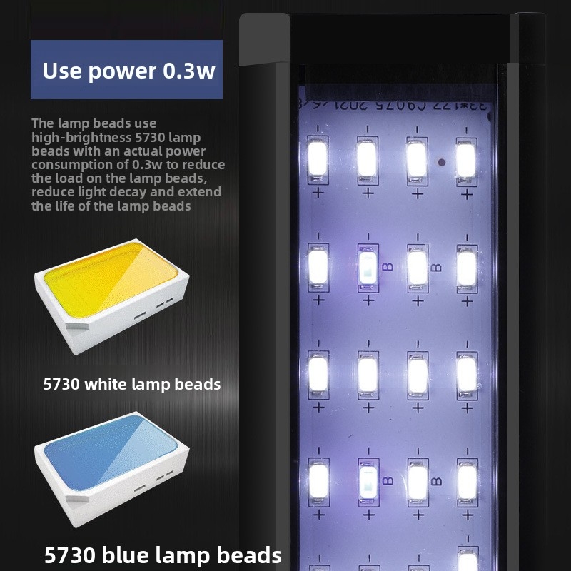 Professional LED Aquarium Ligh - Marine Aquarium Lamp reseña y precio