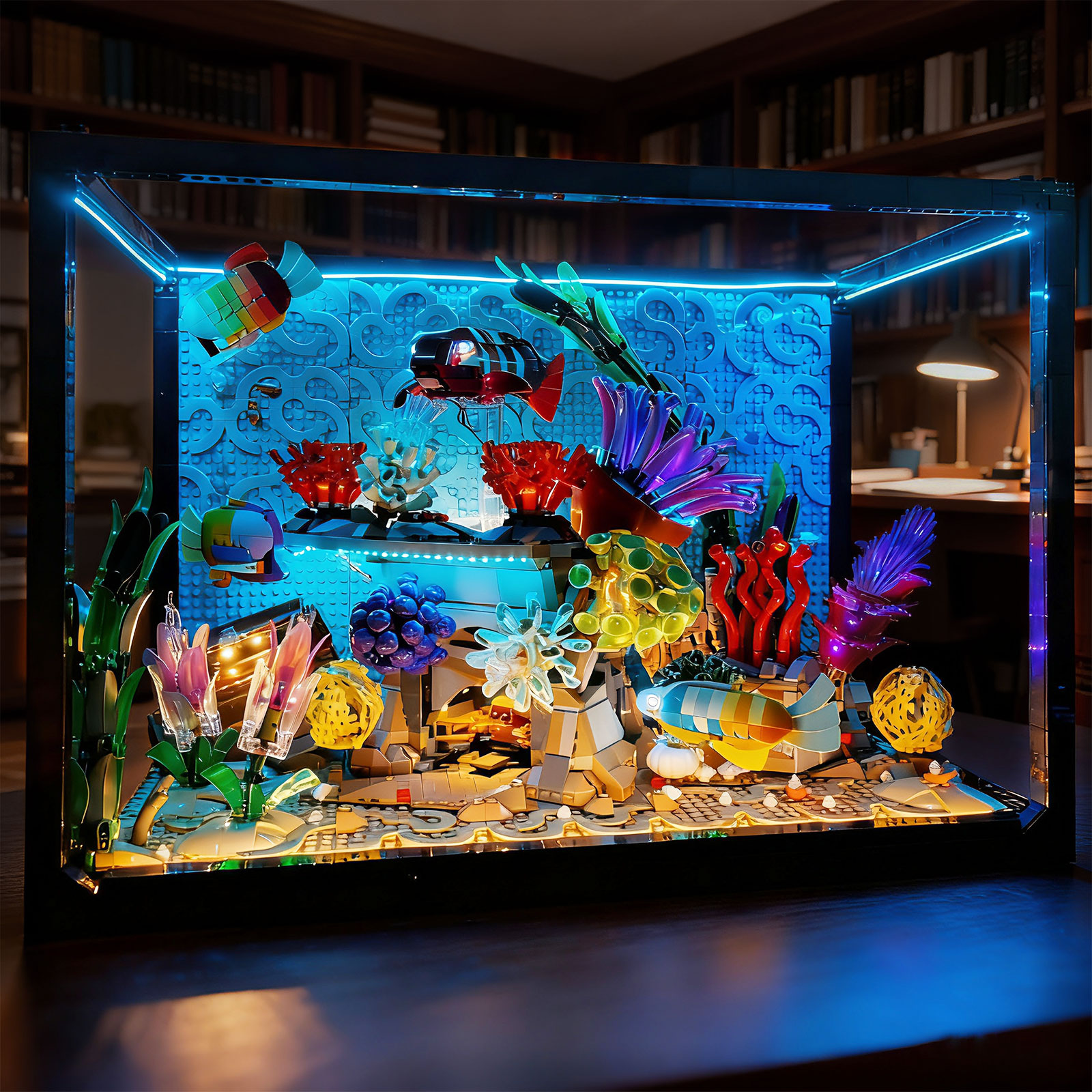 LYBMTWF LED Lighting Kit Compa - Marine Aquarium Lamp reseña y precio