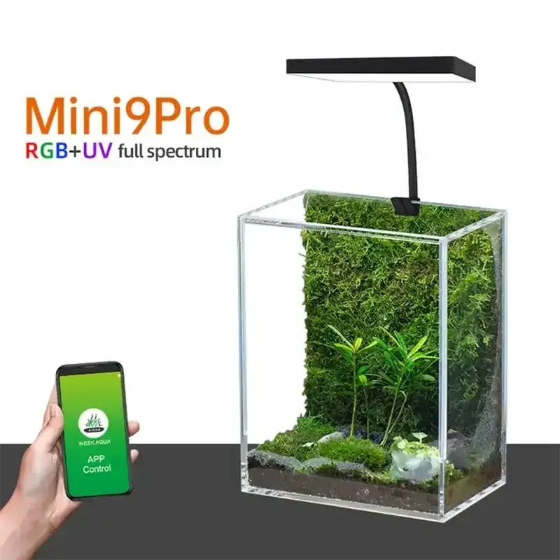 WEEK AQUA Mini 9 Pro USB Nano  - Marine Aquarium Lamp reseña y precio