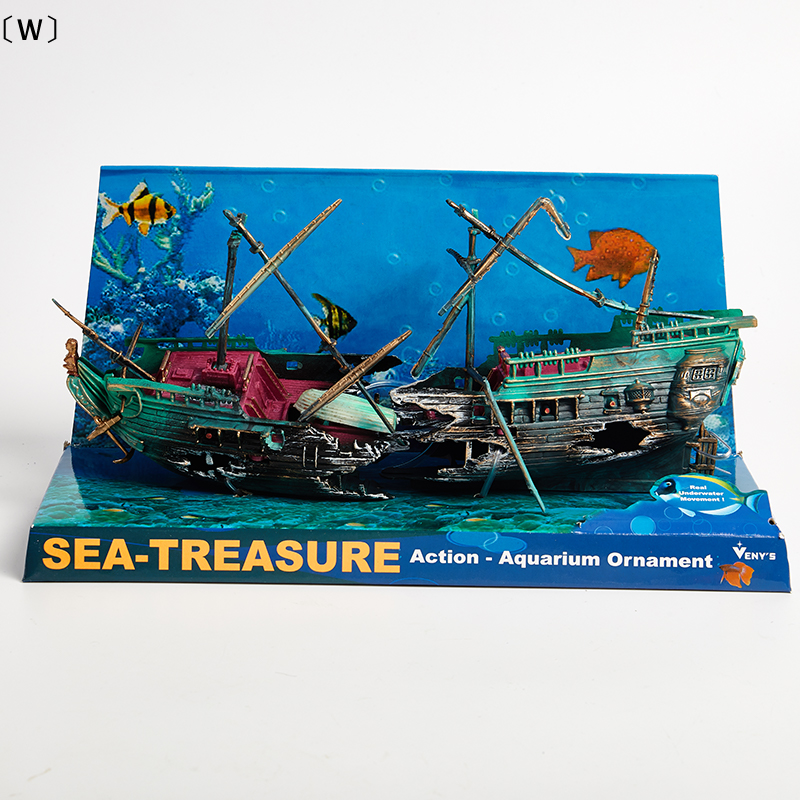 〔W〕Aquarium Fish Tank Landscap - Aquarium Marina reseña y precio
