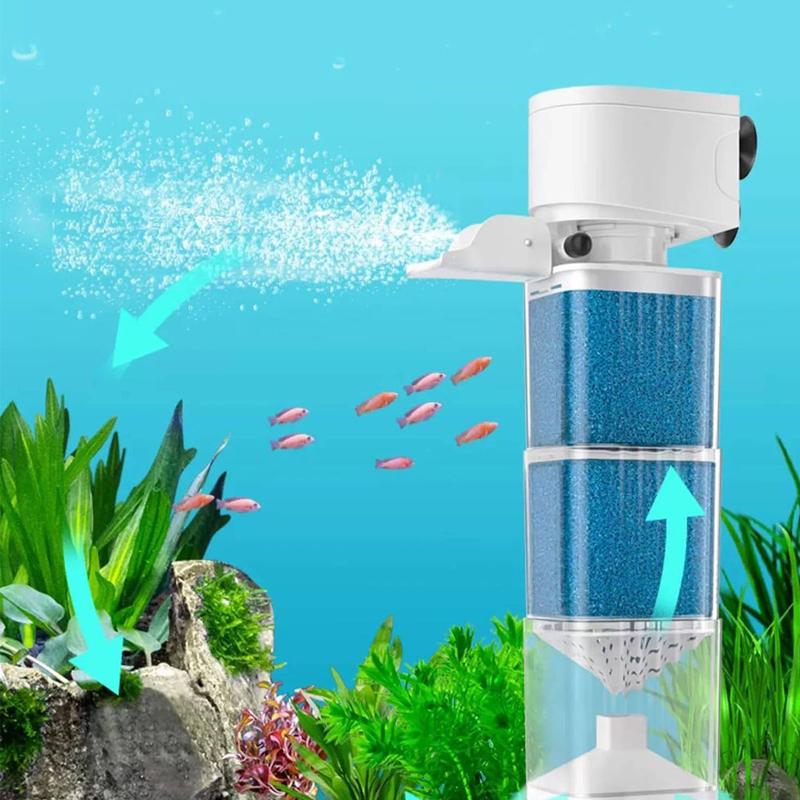 6 In1 Aquarium Filter Pump Fis - Aquarium Marine Filter reseña y precio