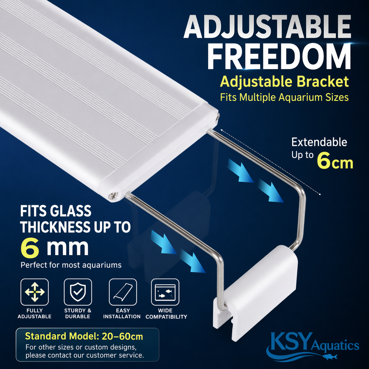 220V LED Aquarium Plant Light  - Marine Aquarium Lamp reseña y precio