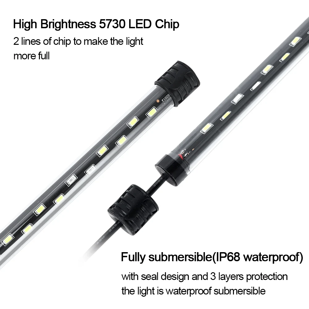 58CM  Aquarium Light LED Plant - Marine Aquarium Lamp reseña y precio