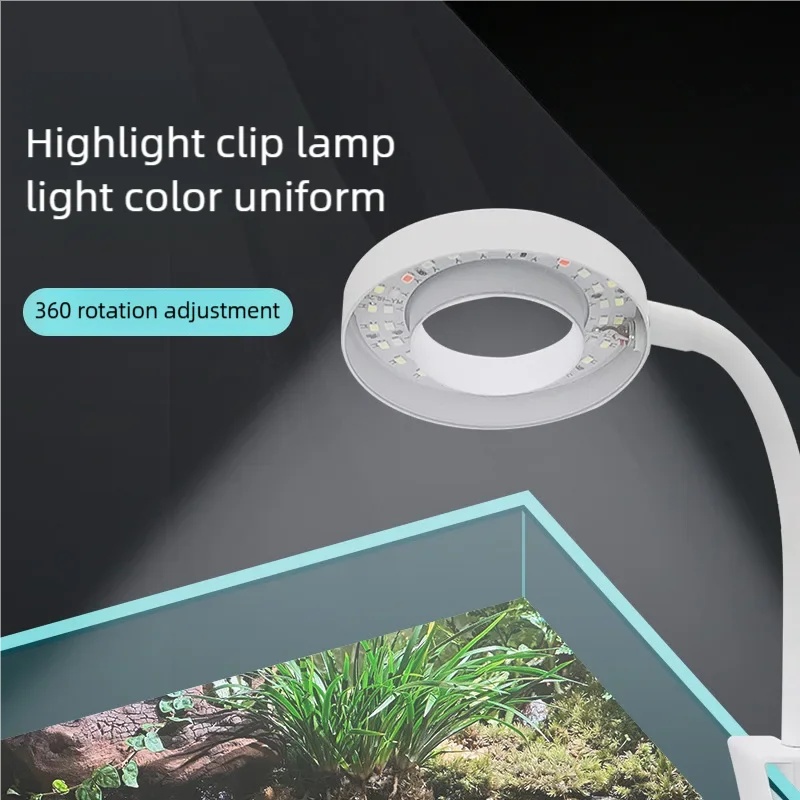 3W LED Clip-On Aquarium Light  - Marine Aquarium Lamp reseña y precio