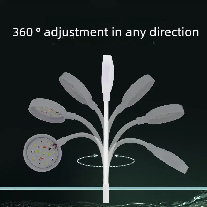3W LED Clip-On Aquarium Light  - Marine Aquarium Lamp reseña y precio