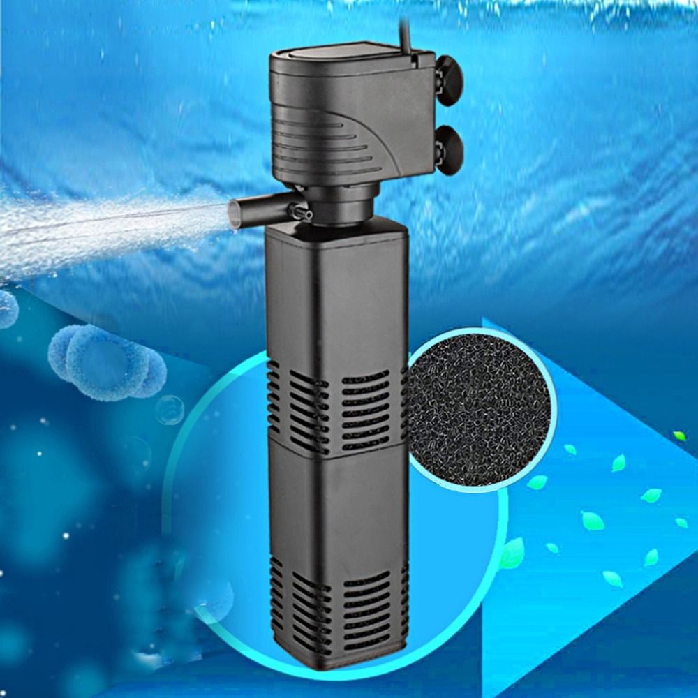 Plastic 3 in 1 Fish Tank Filte - Aquarium Marine Filter reseña y precio
