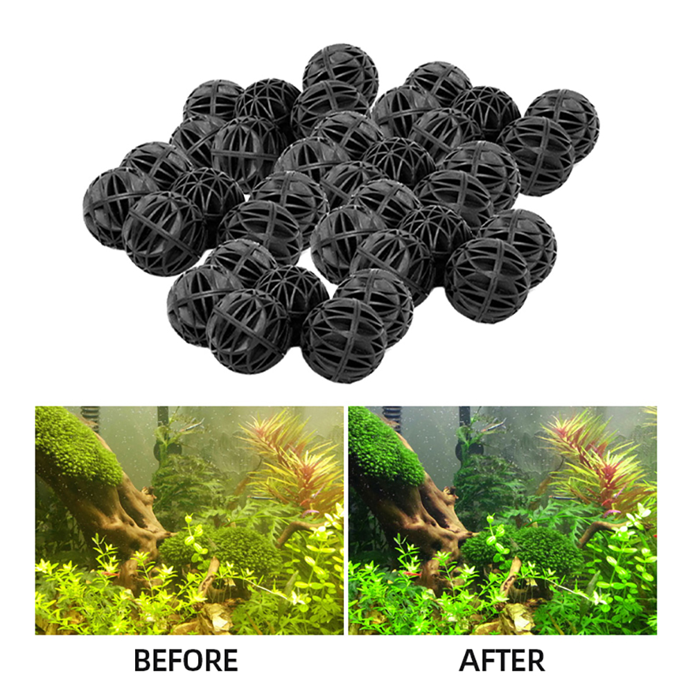 100pcs 18mm Biological Bio Bal - Aquarium Marine Filter reseña y precio