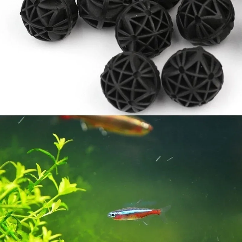 20Pcs 16mm Aquarium Bio Balls  - Aquarium Marine Filter reseña y precio