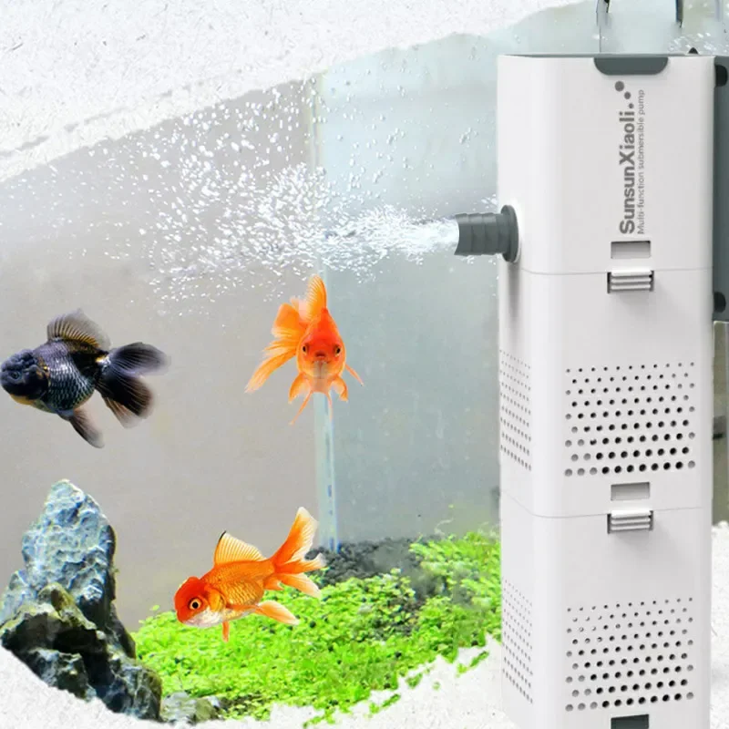 3 In 1 Aquarium Filter Pump Aq - Aquarium Marine Filter reseña y precio