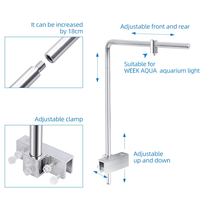 Week Aqua Light Stand Universa - Marine Aquarium Lamp reseña y precio